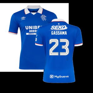 2025-2026 Rangers Home Shirt (Gassama 23)