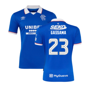 2025-2026 Rangers Home Shirt (Gassama 23)