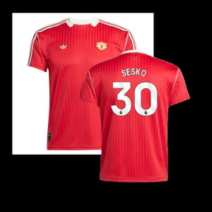 Manchester United Terrace Icons Shirt (Red) (Sesko 30)