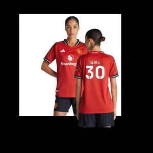 2025-2026 Man Utd Authentic Home Shirt (Womens) (Sesko 30)