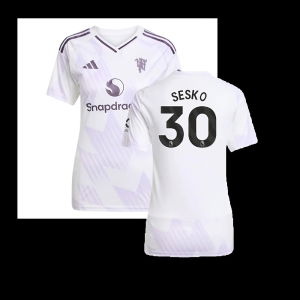 2025-2026 Man Utd Away Shirt (Womens) (Sesko 30)