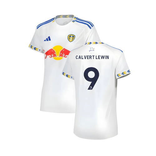 2025-2026 Leeds United Home Shirt (Womens) (Calvert Lewin 9)