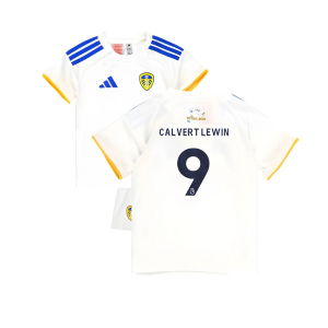 2025-2026 Leeds United Home Baby Kit (Calvert Lewin 9)
