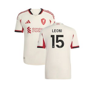 2025-2026 Liverpool Authentic Away Shirt (Womens) (Leoni 15)
