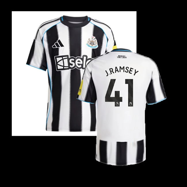 2025-2026 Newcastle Home Shirt (J.Ramsey 41)