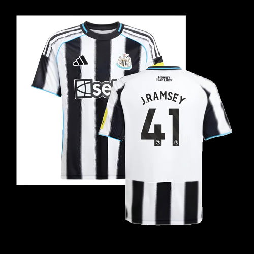 2025-2026 Newcastle Home Shirt (Kids) (J.Ramsey 41)