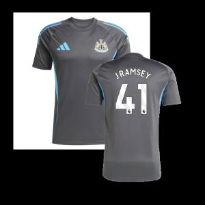 2025-2026 Newcastle Training Shirt (Grey) (J.Ramsey 41)