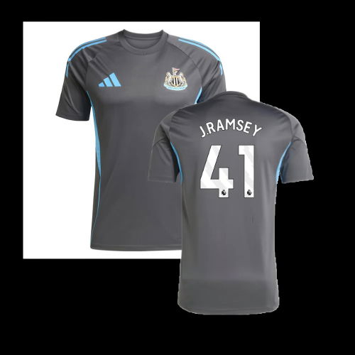 2025-2026 Newcastle Training Shirt (Grey) (J.Ramsey 41)