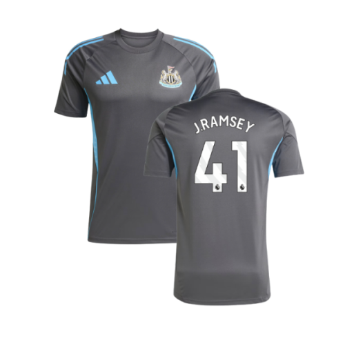 2025-2026 Newcastle Training Shirt (Grey) (J.Ramsey 41)