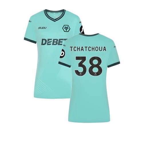 2025-2026 Wolves Away Shirt (Womens) (Tchatchoua 38)
