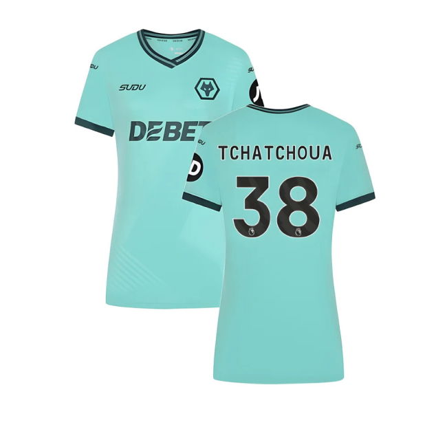 2025-2026 Wolves Away Shirt (Womens) (Tchatchoua 38)