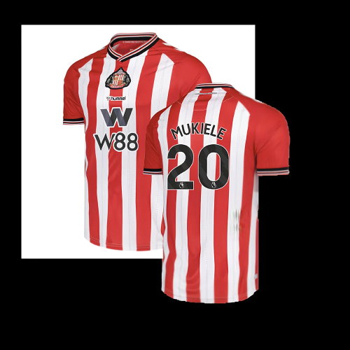 2025-2026 Sunderland Home Shirt (Womens) (Mukiele 20)