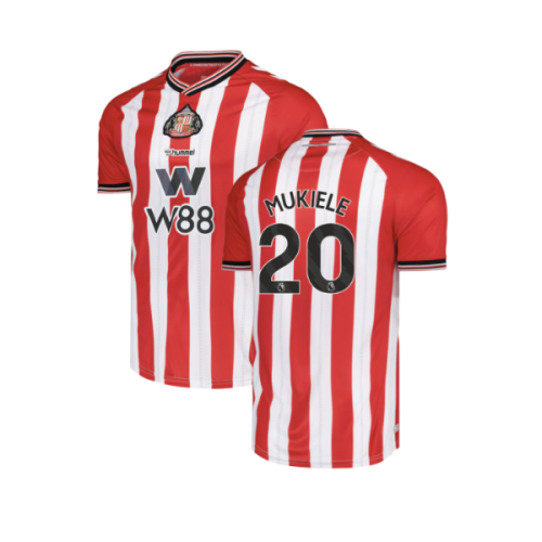 2025-2026 Sunderland Home Shirt (Womens) (Mukiele 20)