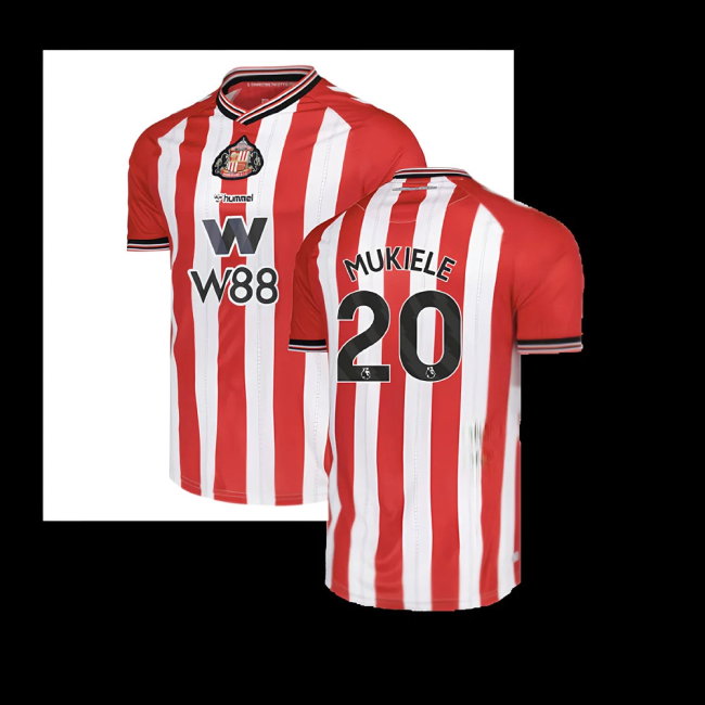 2025-2026 Sunderland Home Shirt (Womens) (Mukiele 20)