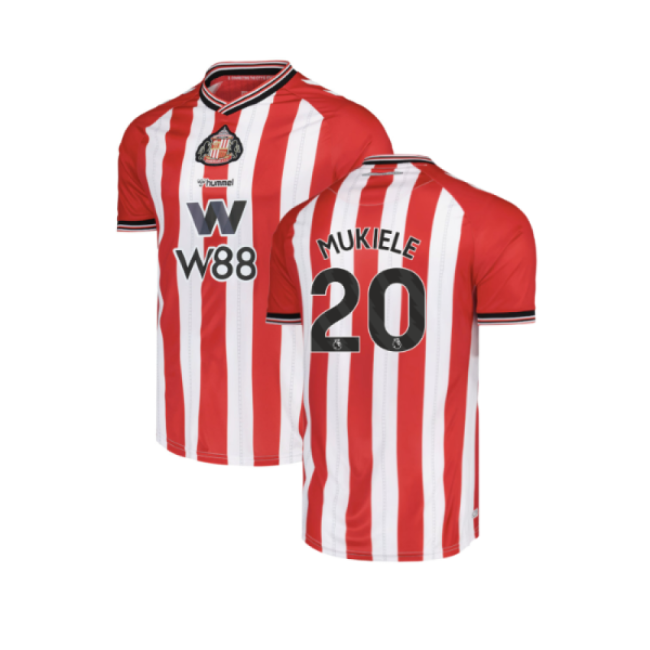 2025-2026 Sunderland Home Shirt (Womens) (Mukiele 20)