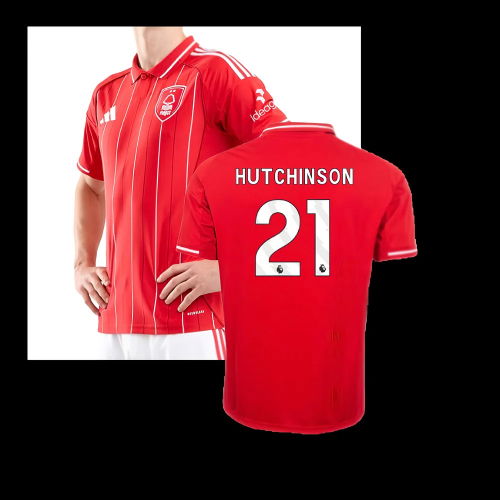 2025-2026 Nottingham Forest Home Shirt (Hutchinson 21)