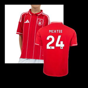 2025-2026 Nottingham Forest Home Shirt (Kids) (McAtee 24)