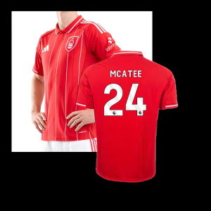 2025-2026 Nottingham Forest Home Shirt (McAtee 24)