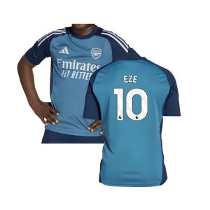2025-2026 Arsenal Training Shirt (Blanch Blue) - Kids (Eze 10)