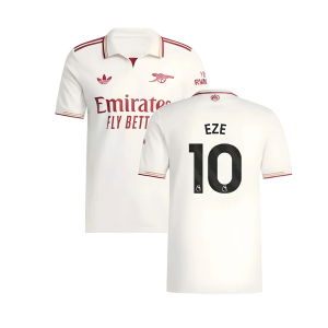 2025-2026 Arsenal Authentic Third Shirt (Eze 10)