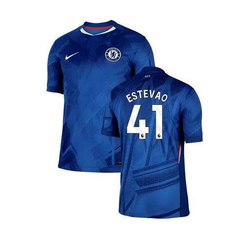 2025-2026 Chelsea Home Shirt (Estevao 41)