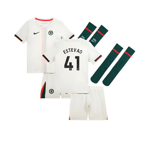 2025-2026 Chelsea Away Mini Kit (Estevao 41)