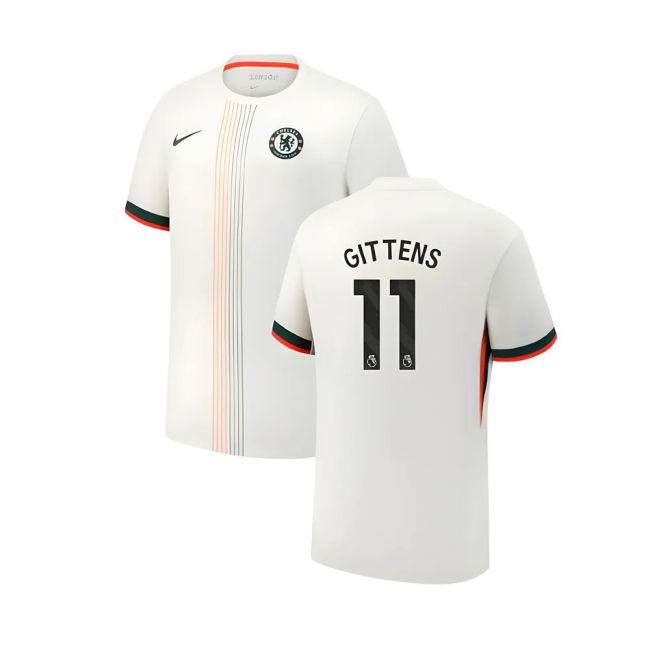 2025-2026 Chelsea Away Shirt (Gittens 11)
