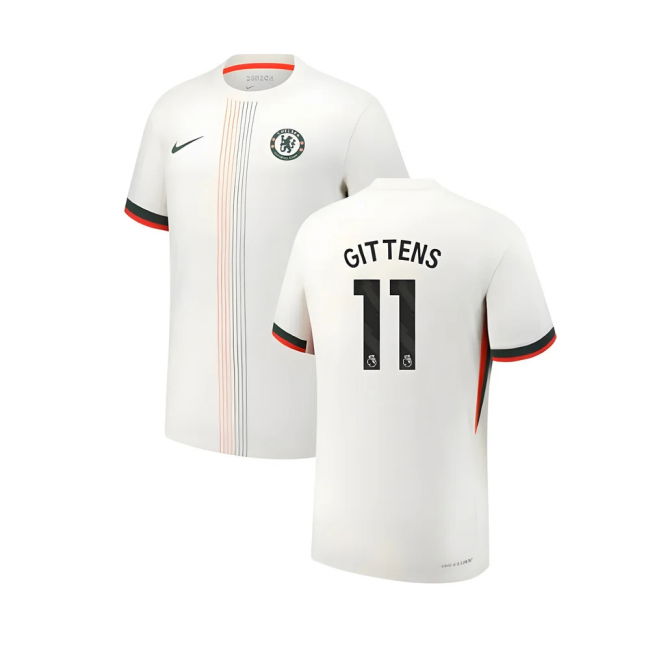 2025-2026 Chelsea Authentic Dri-Fit ADV Away Shirt (Gittens 11)
