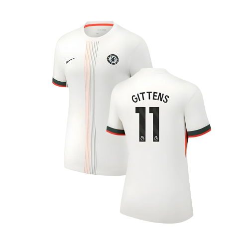 2025-2026 Chelsea Away Shirt (Womens) (Gittens 11)