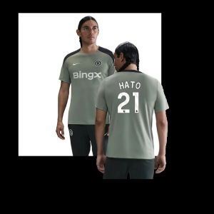 2025-2026 Chelsea Strike Training Shirt (Jade Green) (Hato 21)