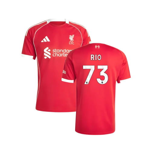 2025-2026 Liverpool Home Shirt (Rio 73)