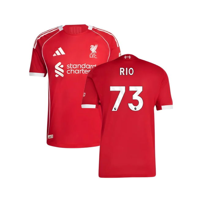 2025-2026 Liverpool Authentic Home Shirt (Rio 73)