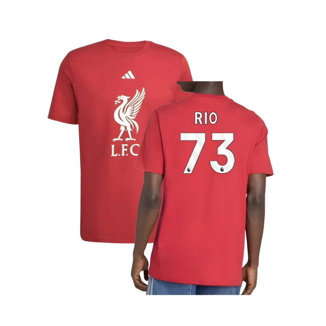 2025-2026 Liverpool DNA Graphic Tee (Red) (Rio 73)