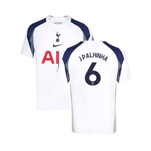 2025-2026 Tottenham Hotspur Home Shirt (J.Palhinha 6)