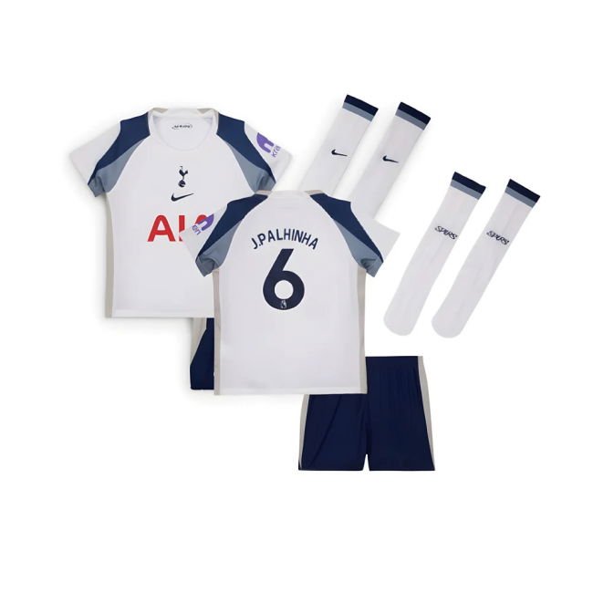 2025-2026 Tottenham Home Little Kids Mini Kit (J.Palhinha 6)