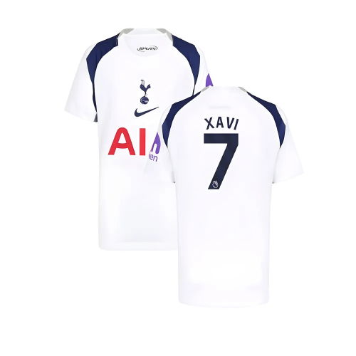 2025-2026 Tottenham Hotspur Home Shirt (Kids) (Xavi 7)