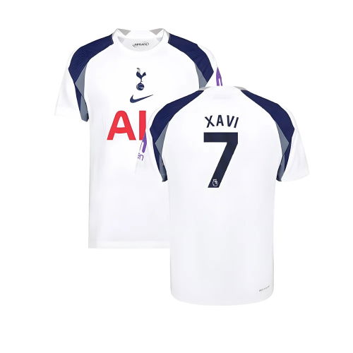 2025-2026 Tottenham Hotspur Authentic Home Shirt (Xavi 7)