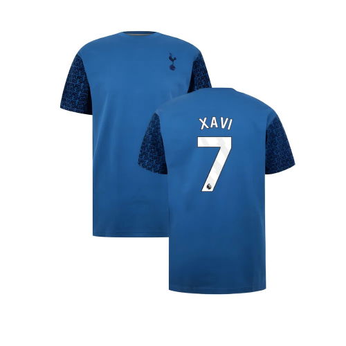 Tottenham Hotspur Graphic T-shirt (Blue) (Xavi 7)