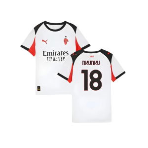 2025-2026 AC Milan Away Shirt (Kids) (Nkunku 18)