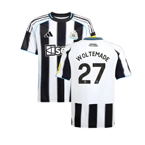 2025-2026 Newcastle Home Shirt (Kids) (Woltemade 27)