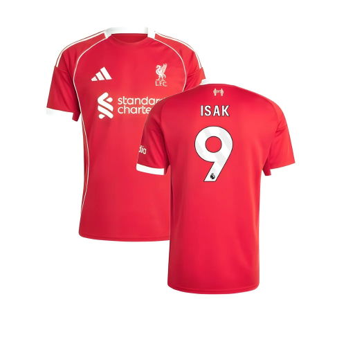 2025-2026 Liverpool Home Shirt (Isak 9)