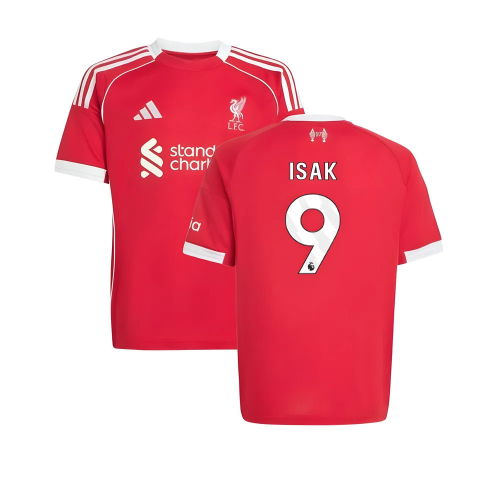 2025-2026 Liverpool Home Shirt (Kids) (Isak 9)