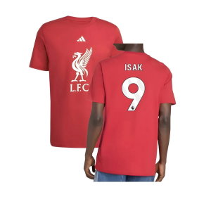 2025-2026 Liverpool DNA Graphic Tee (Red) (Isak 9)