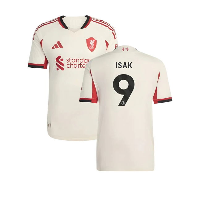 2025-2026 Liverpool Authentic Away Shirt (Isak 9)