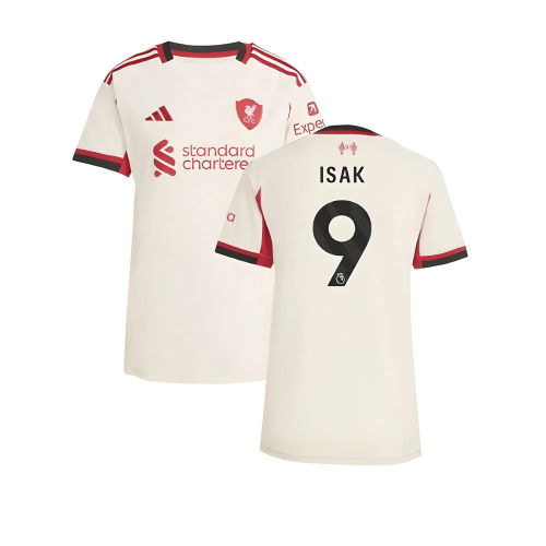 2025-2026 Liverpool Away Shirt (Womens) (Isak 9)
