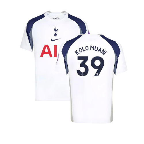2025-2026 Tottenham Hotspur Home Shirt (Kolo Muani 39)