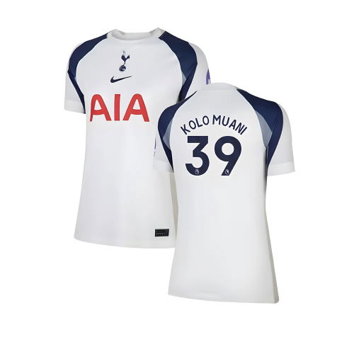 2025-2026 Tottenham Home Shirt (Womens) (Kolo Muani 39)