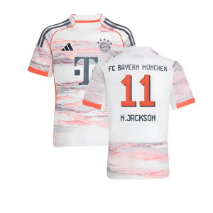 2025-2026 Bayern Munich Away Shirt (Kids) (N.Jackson 11)