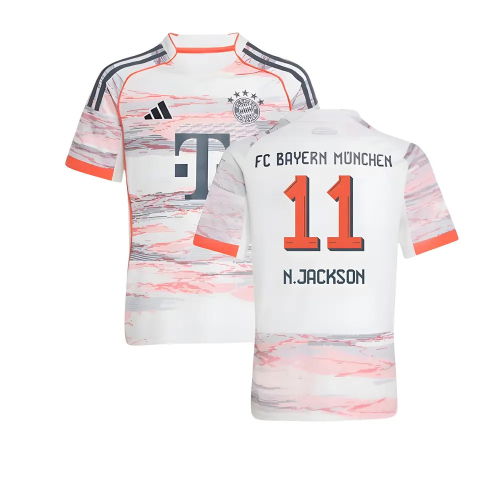 2025-2026 Bayern Munich Away Shirt (Kids) (N.Jackson 11)