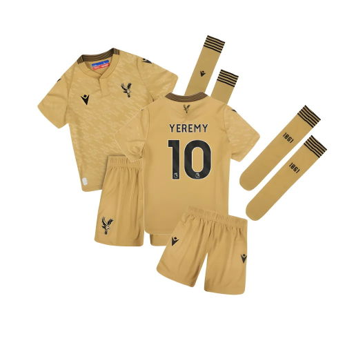 2025-2026 Crystal Palace Third Little Kids Infant Kit (Yeremy 10)